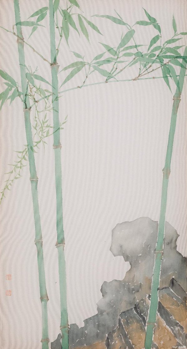 天牛宝 【DeepSeek谈艺】李恩成·花鸟画 | 翠色流韵处，没骨生花时