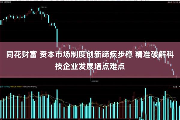 同花财富 资本市场制度创新蹄疾步稳 精准破解科技企业发展堵点难点